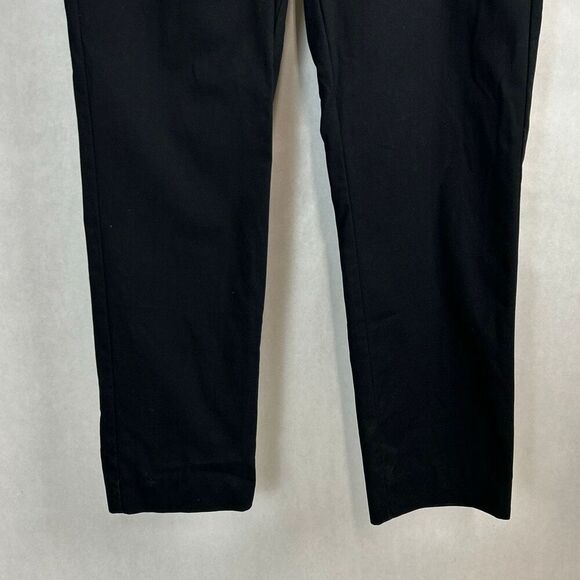 Banana Republic Mens Tailored Fit Dress Pants Slacks Sz 29x29.5 Black Non Iron H - Picture 3 of 12